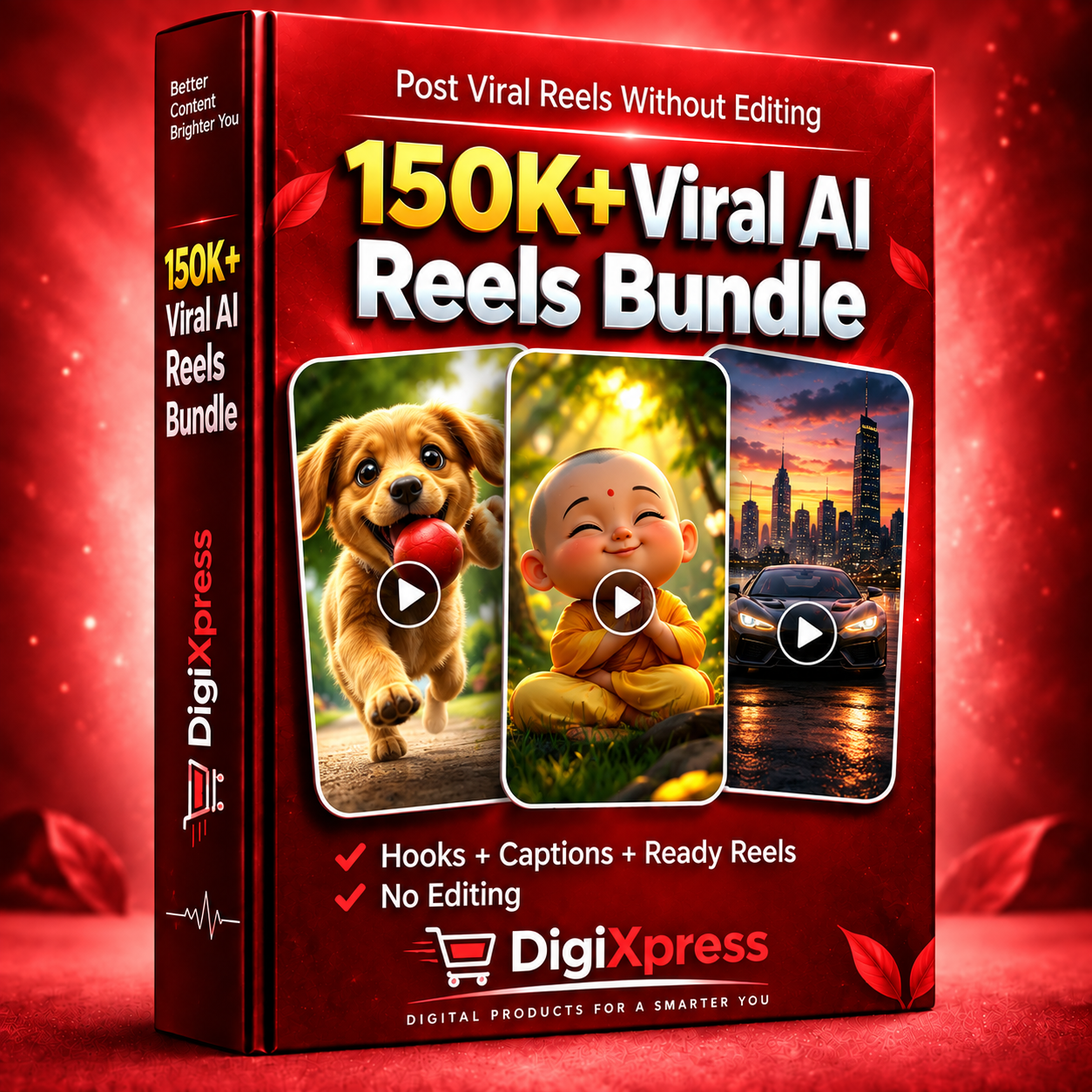 150K+ Viral Reels Mega Bundle – Ready-to-Post Content Pack